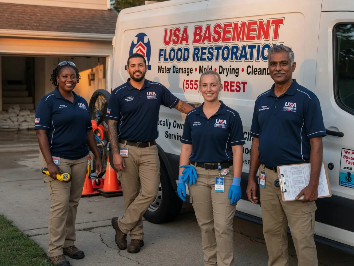 Basement Flood Cleanup company in Washburn, ME
